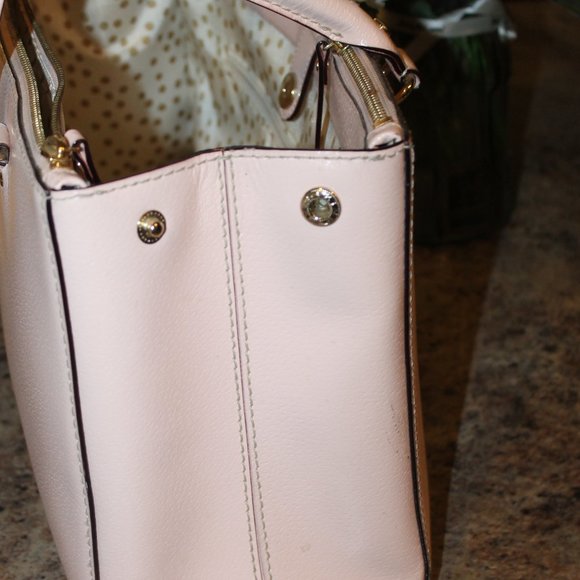 Kate Spade New York large pink leather tote with compartements EUC - Picture 12 of 16